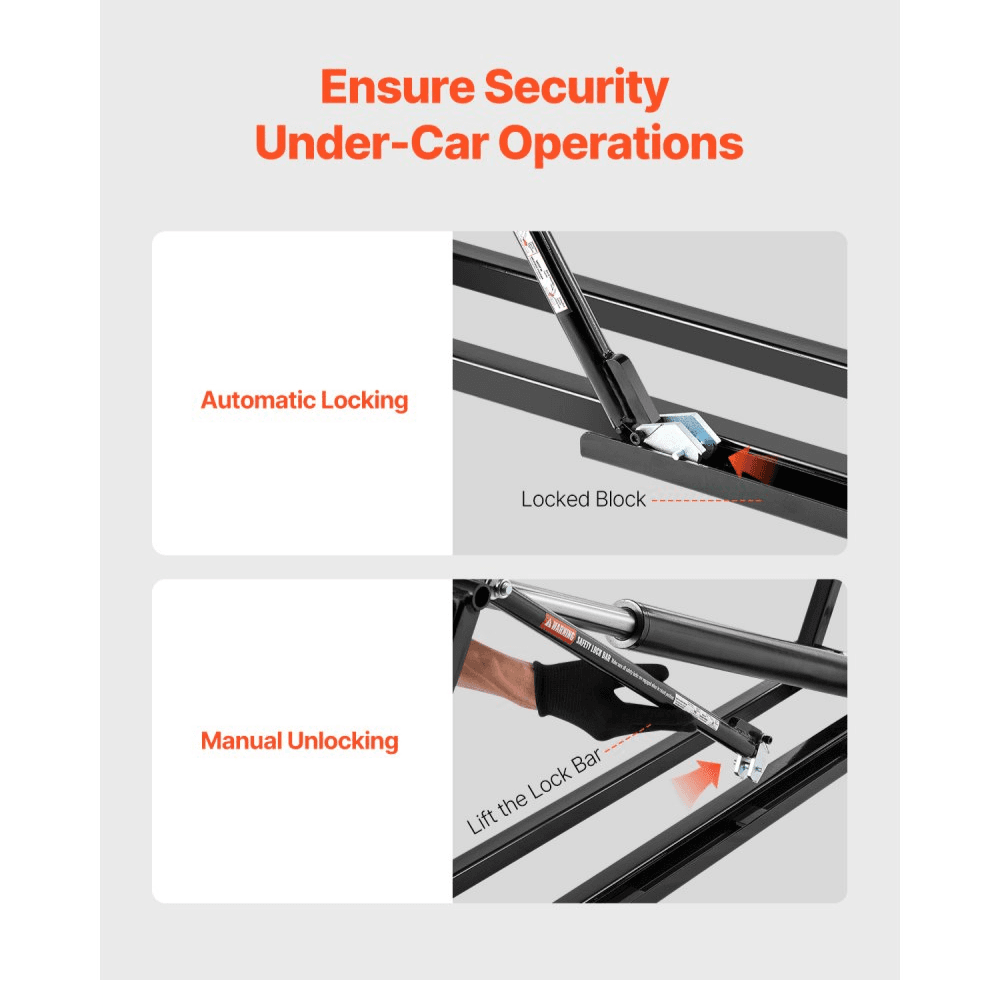 7000 lbs Car Lift Adjustable Car Lifts with Remote Control for Home - Image 8