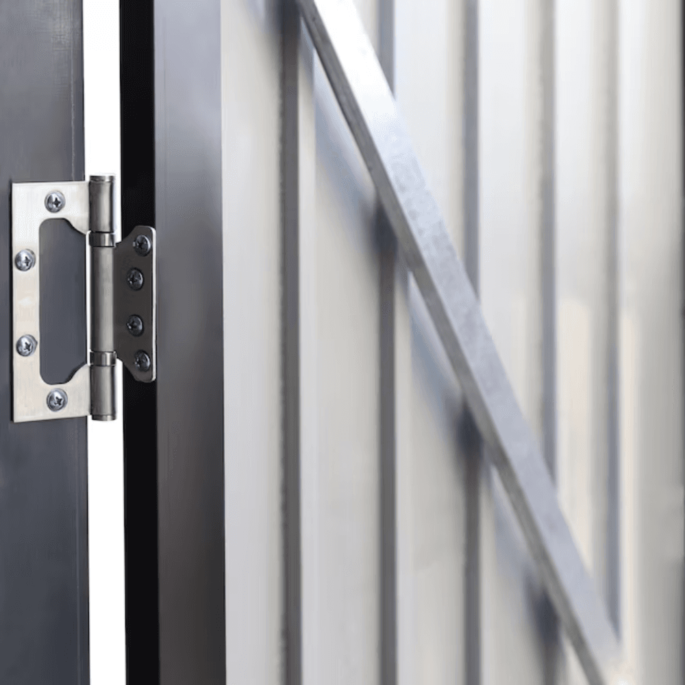 VEIKOUS 10 ft. W x 12 ft. D Outdoor Metal Storage Shed in Gray (120 sq. ft.) - Image 5