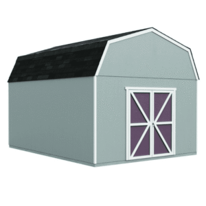 Hudson 12 ft. W x 16 ft. D Wood Storage Shed