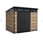 Keter Signature Pine/Graphite DecoCoat Shed 9×7