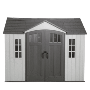 Lifetime 10′ x 8′ Outdoor Storage Shed, Gray