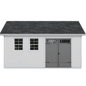 Scarsdale 12 ft. W x 16 ft. D Wood Storage Shed