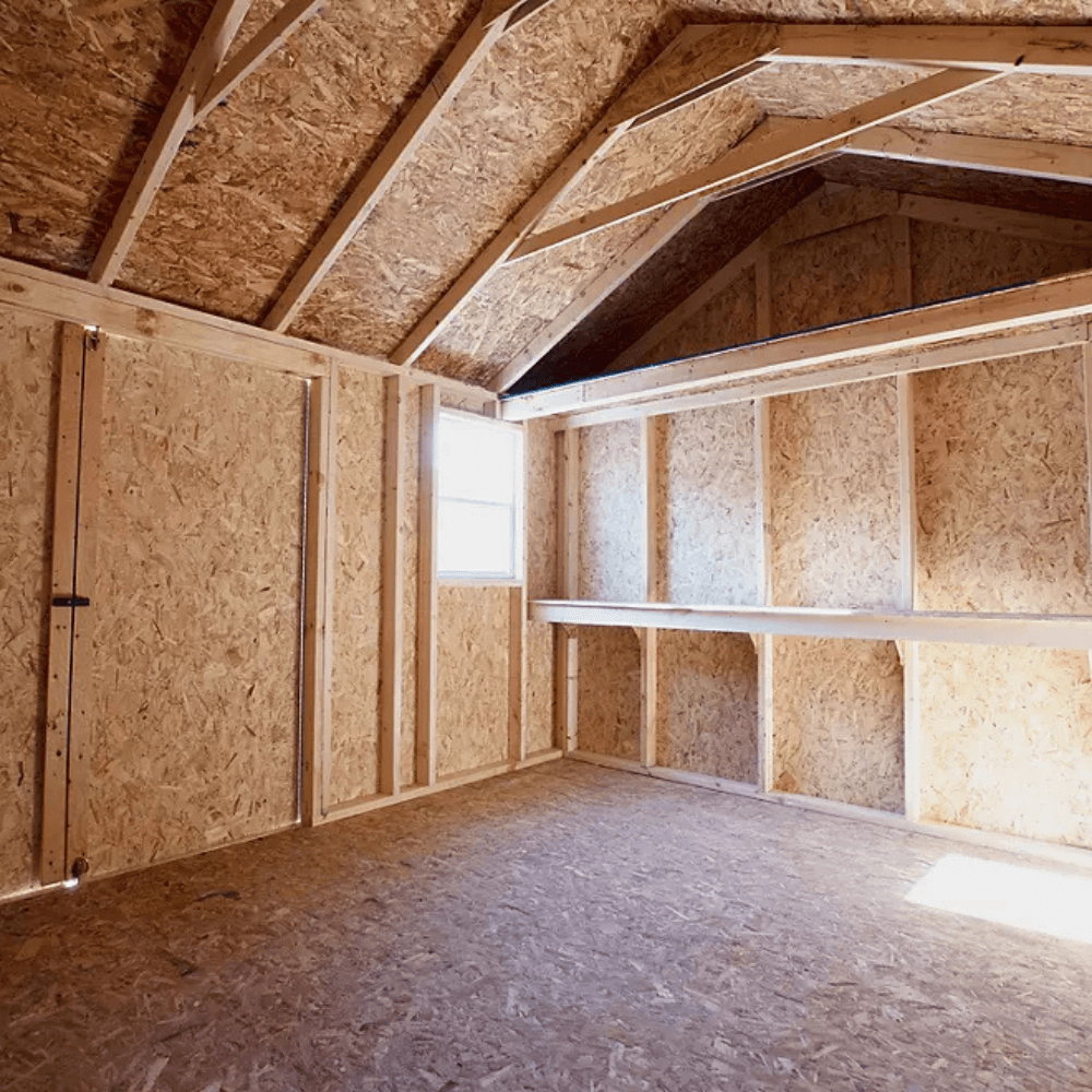 Sonata 12′ x 10′ Outdoor Wood Shed - Image 10