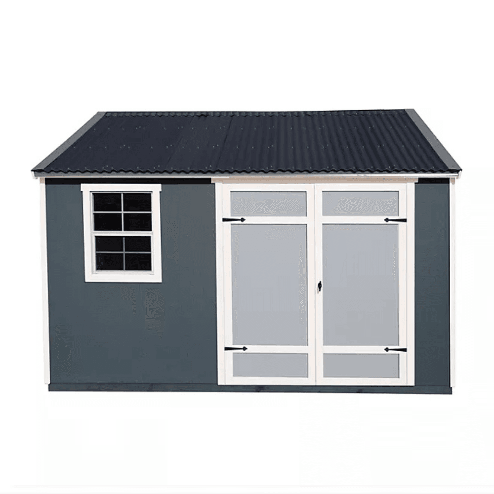 Sonata 12′ x 10′ Outdoor Wood Shed - Image 7
