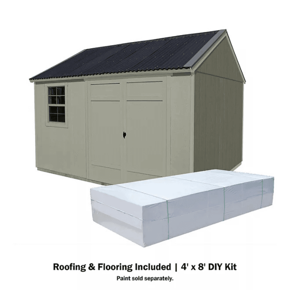 Sonata 12′ x 10′ Outdoor Wood Shed - Image 9