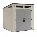 Suncast 7′ x 7′ Modernist Resin Outdoor Storage Shed