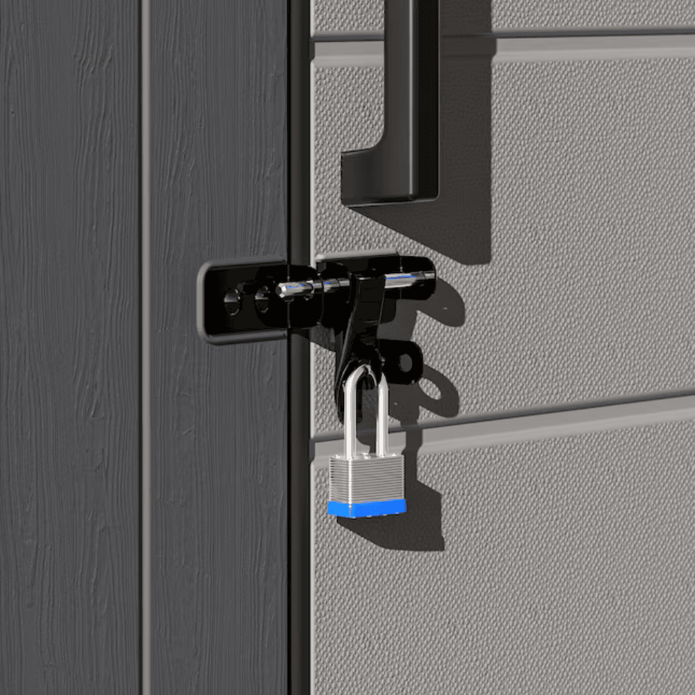 Suncast 8-ft x 7-ft Resin Shed (Floor Included) - Image 4