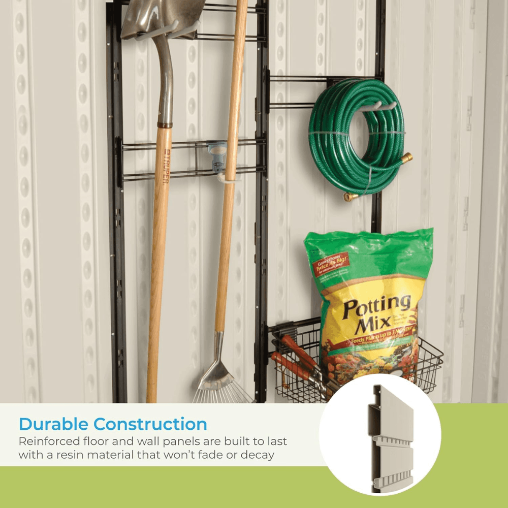 Suncast Tremont 547 cu. ft. Storage Shed BMS8100 - Image 4