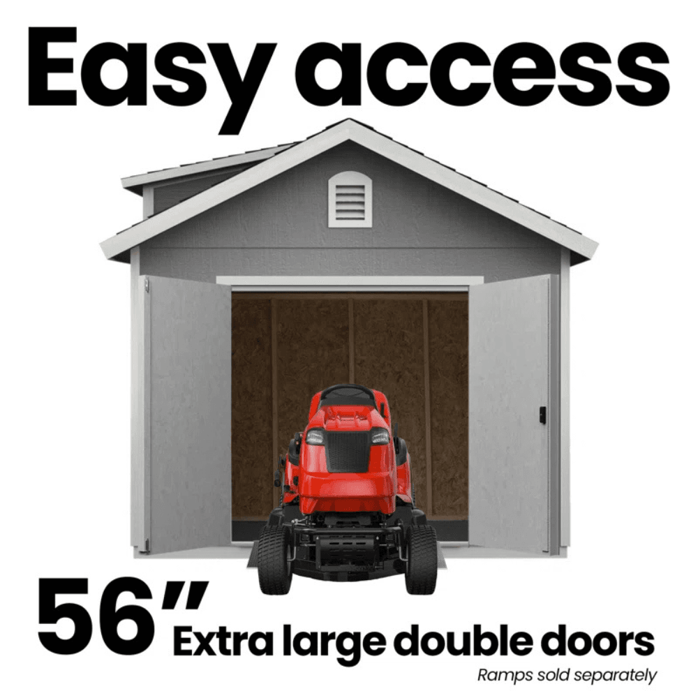 Windemere 10 ft. W x 12 ft. D Storage Shed - Image 3