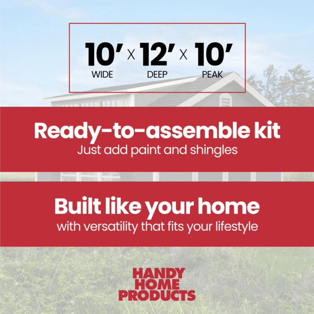 Windemere 10 ft. W x 12 ft. D Storage Shed - Image 4