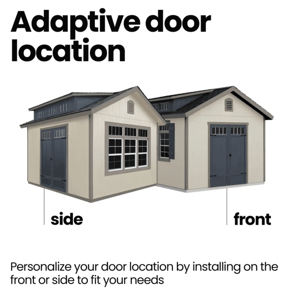 Windemere 10 ft. W x 12 ft. D Storage Shed - Image 5
