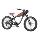 Revi Bikes Cheetah 48V 750W Hub Motor Fat Tire Electric Cruiser Bike
