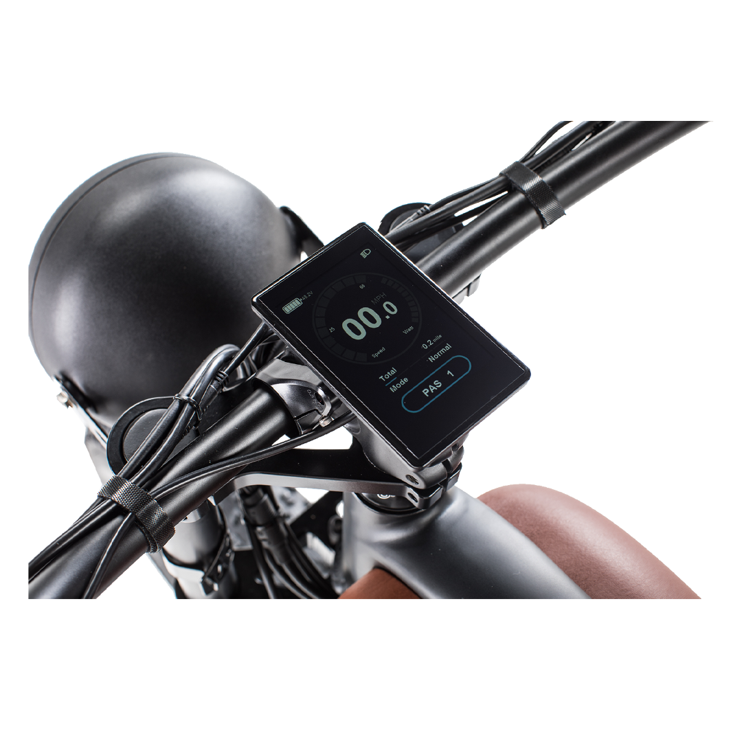 Revi Bikes Cheetah 48V 750W Hub Motor Fat Tire Electric Cruiser Bike - Image 4