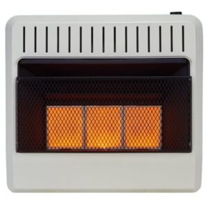 Avenger Reconditioned Dual Fuel Ventless Infrared Gas Space Heater – 30,000 BTU, T-Stat Control – Model# FDT3IRA-R