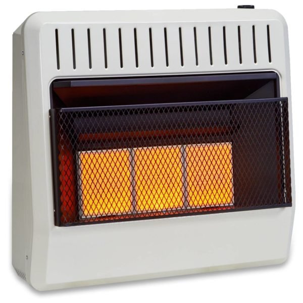 Avenger Reconditioned Dual Fuel Ventless Infrared Gas Space Heater – 30,000 BTU, T-Stat Control – Model# FDT3IRA-R - Image 2