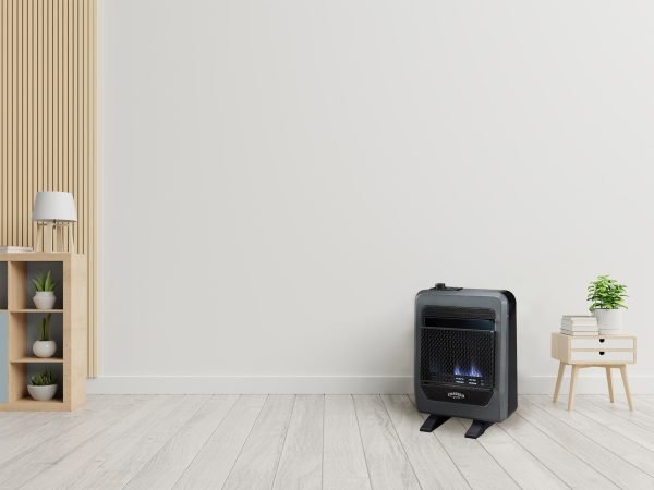 Bluegrass Living Natural Gas Vent Free Blue Flame Gas Space Heater With Base Feet – 10,000 BTU, T-Stat Control – Model# B10TNB-B - Image 5