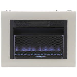 Cedar Ridge Reconditioned Hearth Dual Fuel Ventless Blue Flame Gas Space Heater With Blower – 20,000 BTU, T-Stat Control – Model# CH20TBU-R