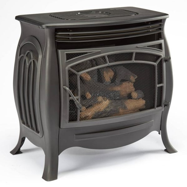 Duluth Forge Dual Fuel Ventless Gas Stove – 26,000 BTU, Remote Control, Matte Black Finish – Model# FDSR25 - Image 7