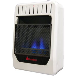 Factory Reconditioned Blue Flame Gas Heater – 10,000 BTU, Dual Fuel – Model# BF10M-B-R