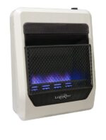 Lost River Dual Fuel Ventless Blue Flame Gas Space Heater – 20,000 BTU, T-Stat Control – Model# PCIT20BF