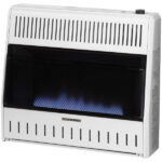 ProCom Reconditioned Dual Fuel Ventless Blue Flame Heater – 30,000 BTU, T-Stat Control – Model# MNSD300TBA-R