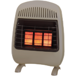 ProCom Reconditioned Dual Fuel Ventless Infrared Heater – 20,000 BTU, T-Stat Control – Model# MD3TPF-R