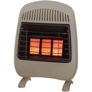 ProCom Reconditioned Dual Fuel Ventless Infrared Heater – 20,000 BTU, T-Stat Control – Model# MD3TPF-R