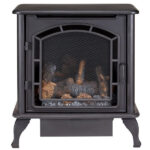 Duluth Forge Dual Fuel Ventless Gas Stove – 23,000 BTU, T-Stat Control – Model# DF25SMS