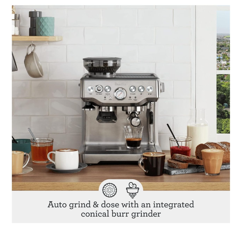 Breville Barista Express – Brushed Stainless Steel | From Beans to Espresso in Under a Minute - Image 5