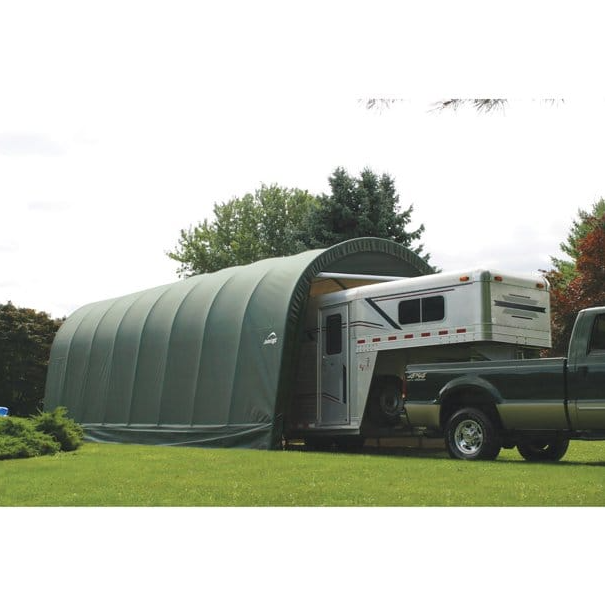 ShelterLogic 15 x 28 x 12 Round Top Shelter - Image 2