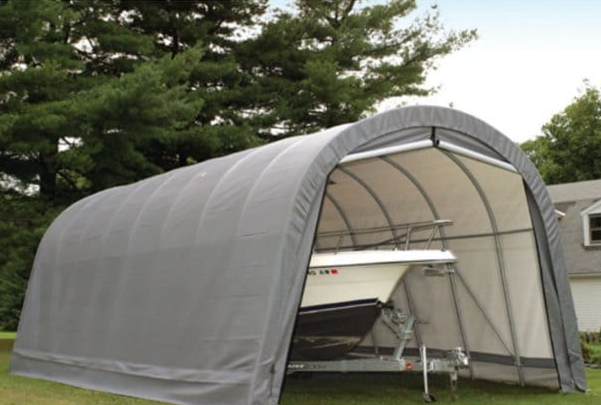 ShelterLogic 15 x 28 x 12 Round Top Shelter - Image 5