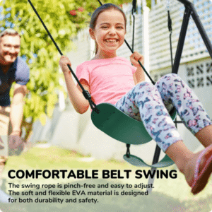 Klo Kick Metal Swing Set with 3 Swings