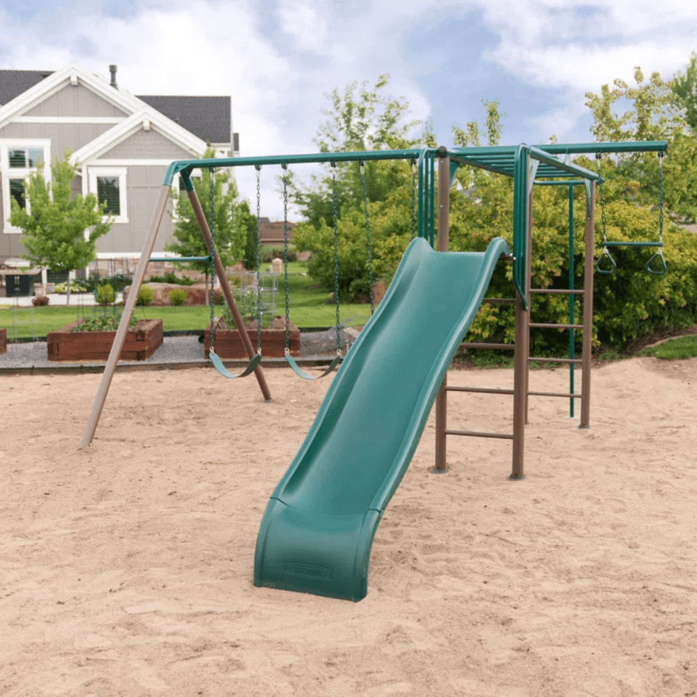 Lifetime Powder Coated Steel Swing Set with 4 Swing - Image 13