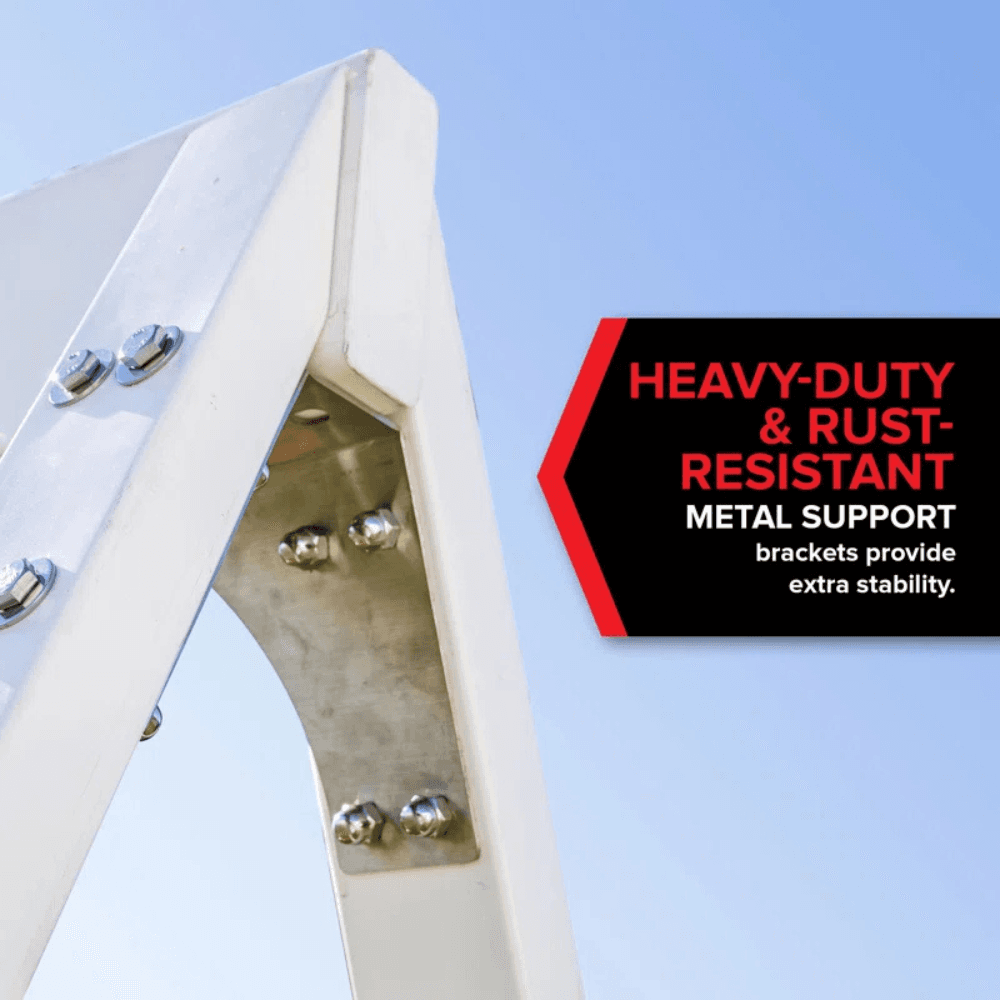 Sports power Vinyl-Covered Wood Swing Set – Classic & Durable for Outdoor Fun - Image 7