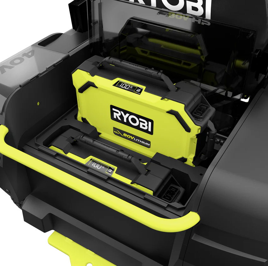 RYOBI 80V HP Brushless 30 in. Battery Electric Cordless Zero Turn Mower with 80V 10 Ah Batteries - Image 13