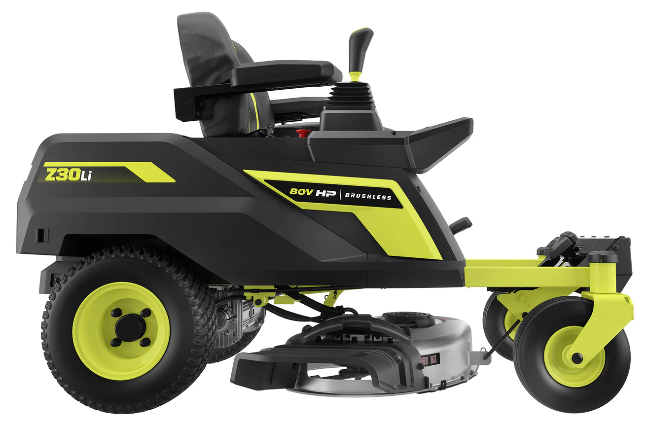 RYOBI 80V HP Brushless 30 in. Battery Electric Cordless Zero Turn Mower with 80V 10 Ah Batteries - Image 9
