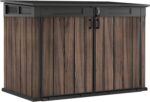 Keter Signature Horizontal 2020L Premium Storage — Rosewood