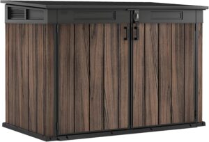 Keter Signature Horizontal 2020L Premium Storage — Rosewood