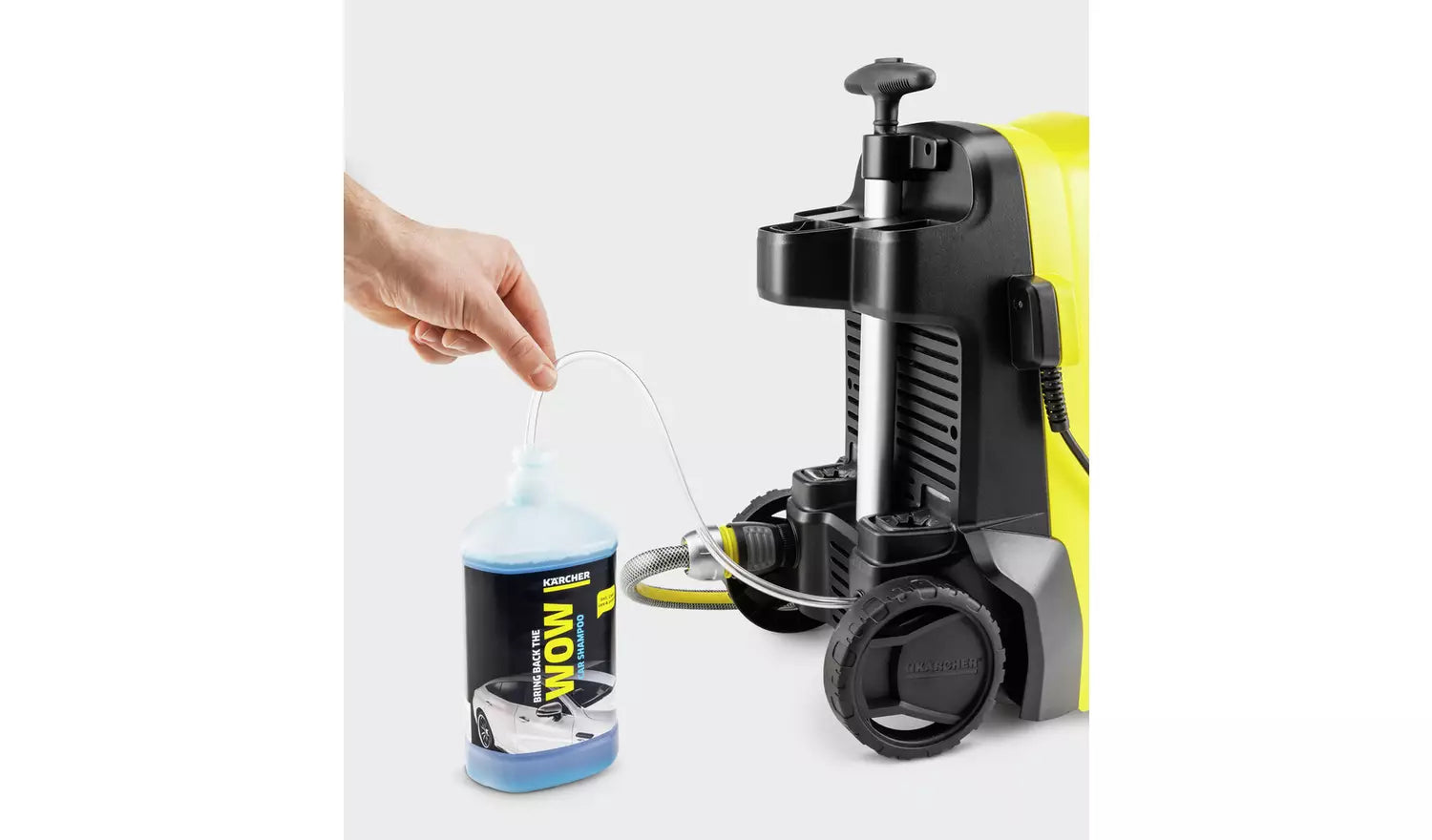 Kärcher K4 Classic pressure washer 1800W 130 bar 420L/hr 6m hose 4.6 kg compac - Image 4