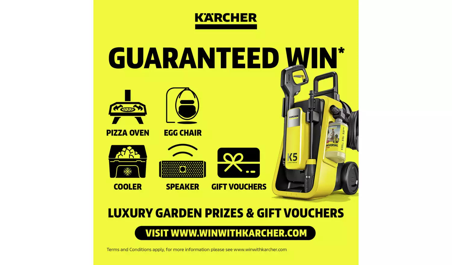 Kärcher K4 Classic pressure washer 1800W 130 bar 420L/hr 6m hose 4.6 kg compac - Image 12