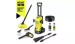 Kärcher K3 eco!Booster Car & Home pressure washer 1600W 120 bar 380L/hr 6m hose Car & Home kit