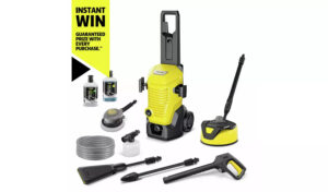 Kärcher K4 WCM Flex eco!Booster Car & Home pressure washer 1800W 130 bar 8m hose