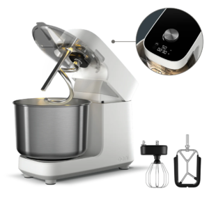 Ooni Halo Pro spiral mixer polar white 750W 7.3L 58 speeds pizza dough Red Dot
