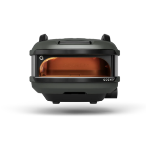 Gozney Tread portable gas pizza oven off black 500°C 12" lateral burner 13.5kg propane GTPOBUK1225