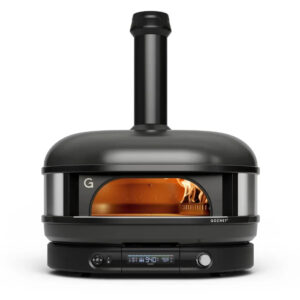 Gozney Dome Gen 2 pizza oven off black tri-fuel 500°C 16" 2-pizza 30mm stone digital console 62kg