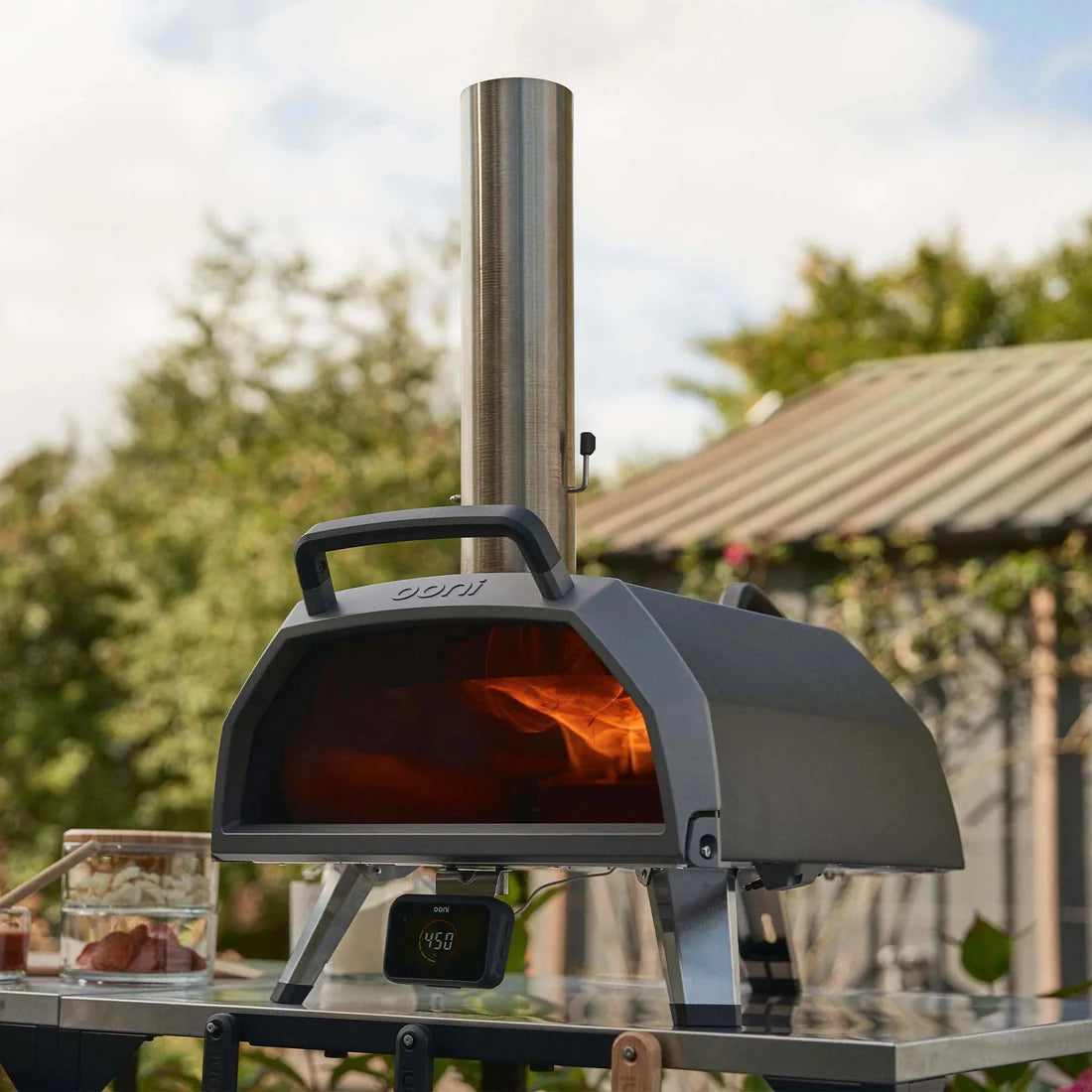 Ooni Karu 2 Pro multi-fuel pizza oven 500°C 16" 17" surface Ooni Connect wood charcoal gas - Image 8