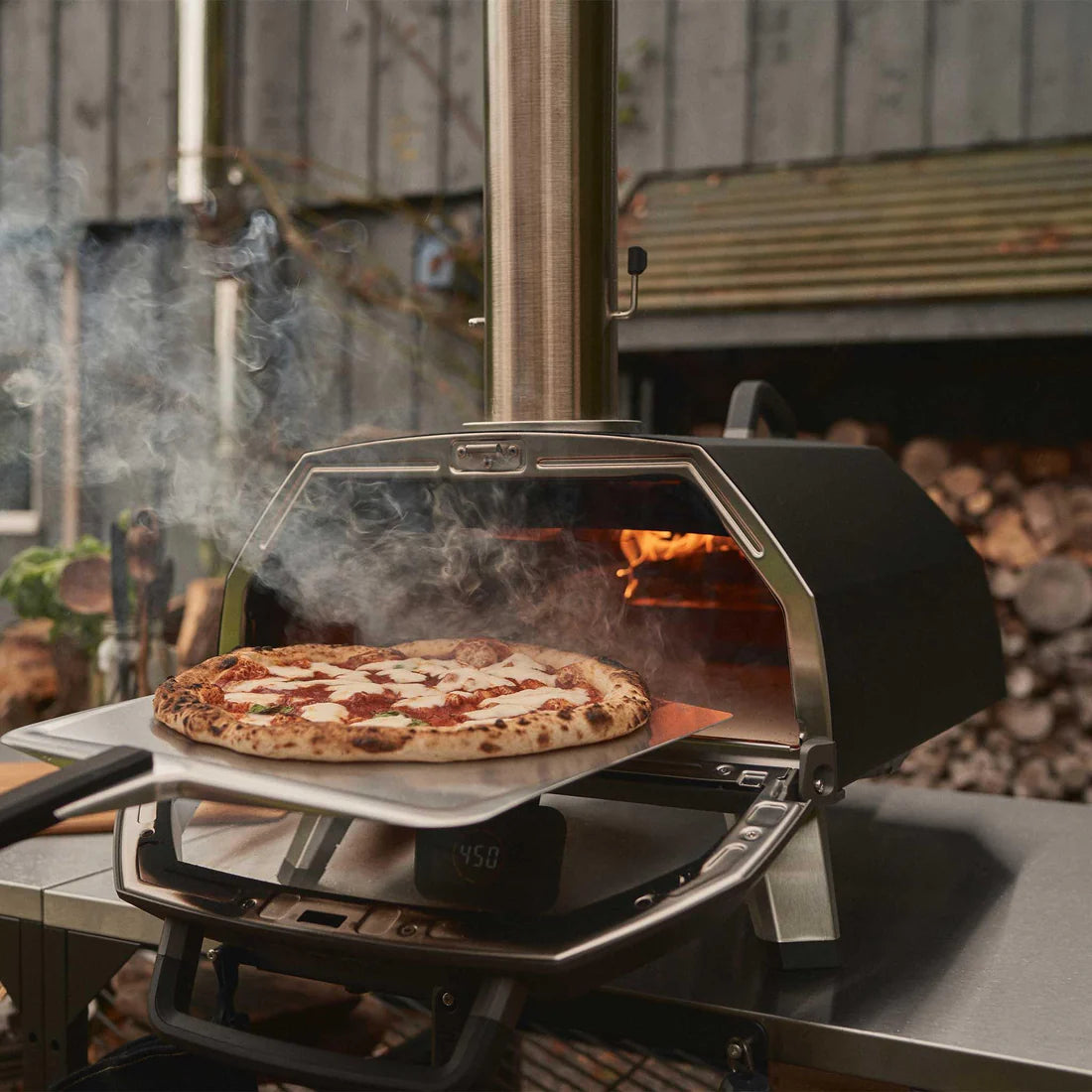 Ooni Karu 2 Pro multi-fuel pizza oven 500°C 16" 17" surface Ooni Connect wood charcoal gas - Image 7